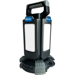 Blue Electric Arbejdslampe, 4x30w, Sort