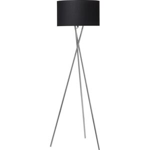 Nielsen Light Uptown Gulvlampe, Krom Ben Og Sort Skærm Nielsen Light Uptown Gulvlampe, Krom Ben Og Sort Skærm