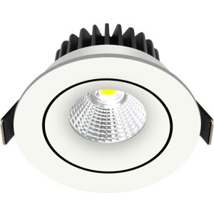 Nordtronic Velia Tilt Indbygningsspot, Rund, Mat Hvid, 3000k Nordtronic Velia Tilt Indbygningsspot, Rund, Mat Hvid, 3000k