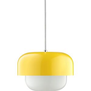 Dyberg Larsen Yuzu Dæmpet Kugle Pendel Gul - Loftlampe Dyberg Larsen Yuzu Dæmpet Kugle Pendel Gul - Loftlampe