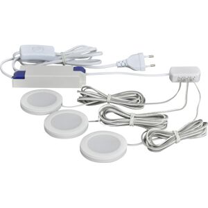 Nordtronic Linea Møbelspots 3-Kit, 3000k, Hvid Nordtronic Linea Møbelspots 3-Kit, 3000k, Hvid