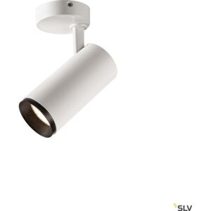 SLV Numinos M, Påbygningsspot, 4000k, 2060 Lm, 60°, Hvid/sort SLV Numinos M, Påbygningsspot, 4000k, 2060 Lm, 60°, Hvid/sort