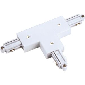 Nordtronic 1f T-Samlestykke, Venstre Jord, Hvid Nordtronic 1f T-Samlestykke, Venstre Jord, Hvid