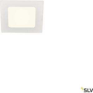SLV Senser 12, Spot, Firkantet, 6w, 4000k, 440lm,11,5x11,5, Hvid SLV Senser 12, Spot, Firkantet, 6w, 4000k, 440lm,11,5x11,5, Hvid