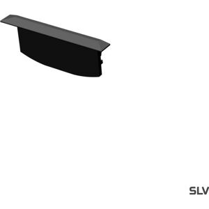 SLV Grazia 60, Endedæksler Til Indbygningspofil, Sort, 2 Stk SLV Grazia 60, Endedæksler Til Indbygningspofil, Sort, 2 Stk