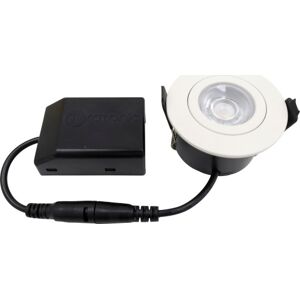 Nordtronic Low Profile Flexible Indbygningsspot, Ø5,5 Cm, Hvid, 2700k Nordtronic Low Profile Flexible Indbygningsspot, Ø5,5 Cm, Hvid, 2700k