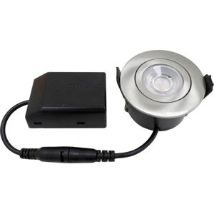 Nordtronic Low Profile Flexible Indbygningsspot, Ø5,5 Cm, Børstet Alu, 4000k Nordtronic Low Profile Flexible Indbygningsspot, Ø5,5 Cm, Børstet Alu, 4000k
