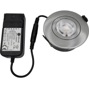 Nordtronic Low Profile Flexible Indbygningsspot, Driver, Ø7,5 Cm, Børstet Alu, 4000k Nordtronic Low Profile Flexible Indbygningsspot, Driver, Ø7,5 Cm, Børstet Alu, 4000k