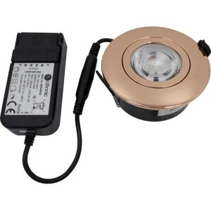 Nordtronic Low Profile Flexible Indbygningsspot, Driver, Ø7,5 Cm, Kobber, 4000k Nordtronic Low Profile Flexible Indbygningsspot, Driver, Ø7,5 Cm, Kobber, 4000k