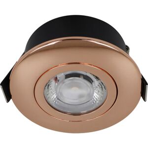 Nordtronic Low Profile Flexible Indbygningsspot, Ø7,5 Cm, Kobber, 2700k Nordtronic Low Profile Flexible Indbygningsspot, Ø7,5 Cm, Kobber, 2700k