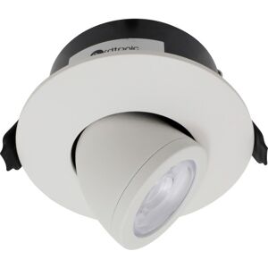 Nordtronic Low Profile Flexible Indbygningsspot, Kip, Ø7,5 Cm, Hvid, Ø3000k Nordtronic Low Profile Flexible Indbygningsspot, Kip, Ø7,5 Cm, Hvid, Ø3000k