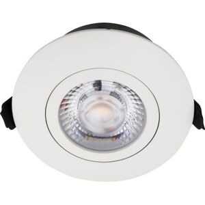 Nordtronic Low Profile Flexible Indbygningsspot, Ø8,3 Cm, Hvid, 4000k Nordtronic Low Profile Flexible Indbygningsspot, Ø8,3 Cm, Hvid, 4000k