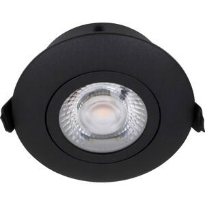 Nordtronic Low Profile Flexible Indbygningsspot, Ø8,3 Cm, Sort, 3000k Nordtronic Low Profile Flexible Indbygningsspot, Ø8,3 Cm, Sort, 3000k