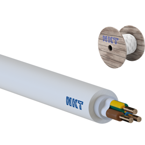 NKT 500 Meter Kabel Hjx/noiklx Xtra B2ca 3g1,5 T500, Hvid NKT 500 Meter Kabel Hjx/noiklx Xtra B2ca 3g1,5 T500, Hvid