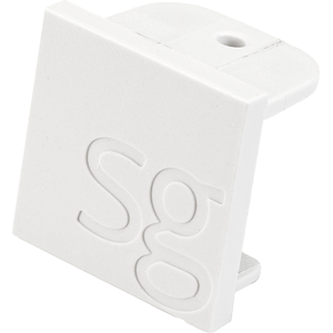 SG Armaturen Sg Zip 1f Endestykke, Hvid SG Armaturen Sg Zip 1f Endestykke, Hvid