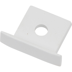 Ansell Lighting Endestykke, Med Hul, 15x20 Mm, Hvid Ansell Lighting Endestykke, Med Hul, 15x20 Mm, Hvid