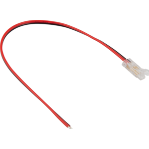 Ansell Lighting Single Cct Tilslutningsstykke Til Led Strip, Med Kabel, 5 Mm Ansell Lighting Single Cct Tilslutningsstykke Til Led Strip, Med Kabel, 5 Mm