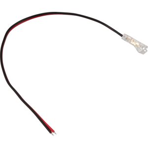 Ansell Lighting Single Cct Tilslutningsstykke Til Led Strip, Med Kabel, 10 Mm Ansell Lighting Single Cct Tilslutningsstykke Til Led Strip, Med Kabel, 10 Mm