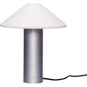 Hübsch Sølv Orbit Bordlampe - Elegant Metal og Opal Design Hübsch Sølv Orbit Bordlampe - Elegant Metal og Opal Design