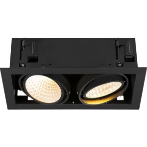 SLV Kadux Downlight Sort/sort 54w 3150lm 3000k Cri90 30° Ip20 SLV Kadux Downlight Sort/sort 54w 3150lm 3000k Cri90 30° Ip20