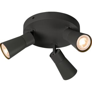 SLV Puri Cw Væg- Og Loftlampe Sort/sort Gu10 6w Ip20 SLV Puri Cw Væg- Og Loftlampe Sort/sort Gu10 6w Ip20