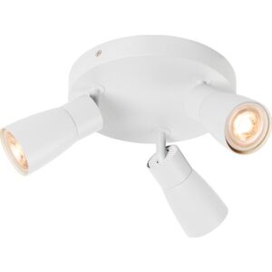 SLV Puri Cw Væg- Og Loftlampe Hvid/hvid Gu10 6w Ip20 SLV Puri Cw Væg- Og Loftlampe Hvid/hvid Gu10 6w Ip20