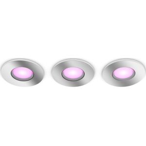 Philips Hue Xamento Recessed Indbygningsspot, Krom, 3-Pak Philips Hue Xamento Recessed Indbygningsspot, Krom, 3-Pak