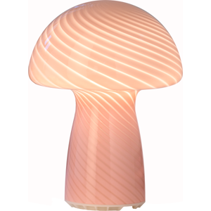 Veli Line Mushroom Genopladelig Bordlampe, Lyserød Veli Line Mushroom Genopladelig Bordlampe, Lyserød