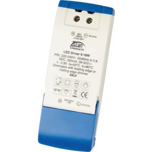 Scan Products LED Driver 350ma - Dæmpbar, 6 Udgange - 9-18W Scan Products LED Driver 350ma - Dæmpbar, 6 Udgange - 9-18W