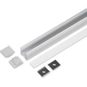 HiluX Aluminiumsprofil Model L 20mm Led Strip, Lgd 1m, Alu HiluX Aluminiumsprofil Model L 20mm Led Strip, Lgd 1m, Alu