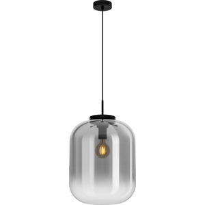 Eglo Bulciago Pendel Med Røgfarvet Glas, Ø350 Eglo Bulciago Pendel Med Røgfarvet Glas, Ø350