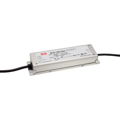 Mean Well ELG-150-24B-3Y - Strømforsyning - 150 W, IP20, 24 V Mean Well ELG-150-24B-3Y - Strømforsyning - 150 W, IP20, 24 V