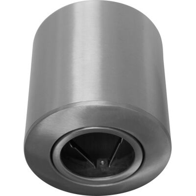 Nordtronic Surf GU10 Ø87mm h95mm børstet aluminium - Belysningsarmatur Nordtronic Surf GU10 Ø87mm h95mm børstet aluminium - Belysningsarmatur