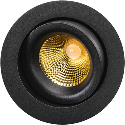 Sg Armaturen Junistar Lux Indbygningsspot, 2700k, Sort/guld Sg Armaturen Junistar Lux Indbygningsspot, 2700k, Sort/guld