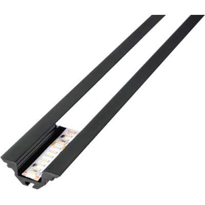 SG Armaturen 1,8m Sort hjørneprofil LED StripLine - LED Profil SG Armaturen 1,8m Sort hjørneprofil LED StripLine - LED Profil