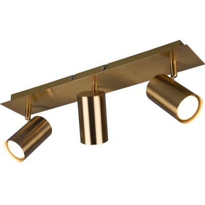 Trio Lighting Marley Spotlampe, 3 Spots, Messing Trio Lighting Marley Spotlampe, 3 Spots, Messing