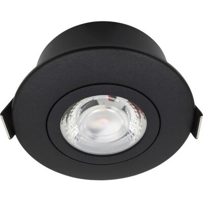 Nordtronic Low Profile Flexible Indbygningsspot, Ø7,5 Cm, Sort, 2700k Nordtronic Low Profile Flexible Indbygningsspot, Ø7,5 Cm, Sort, 2700k
