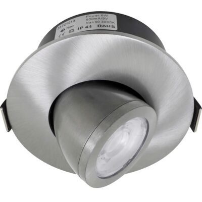 Nordtronic Low Profile Flexible Indbygningsspot, Kip, Ø7,5 Cm, Børstet Alu, 3000k Nordtronic Low Profile Flexible Indbygningsspot, Kip, Ø7,5 Cm, Børstet Alu, 3000k