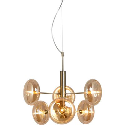 Nielsen Light Continental Lysekrone, Antik Messing Nielsen Light Continental Lysekrone, Antik Messing