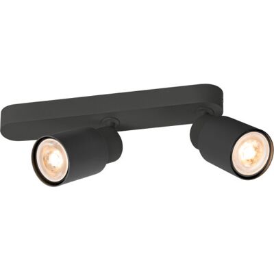 SLV Puri Cw Væg- Og Loftlampe Sort/sort Gu10 6w Ip20 SLV Puri Cw Væg- Og Loftlampe Sort/sort Gu10 6w Ip20