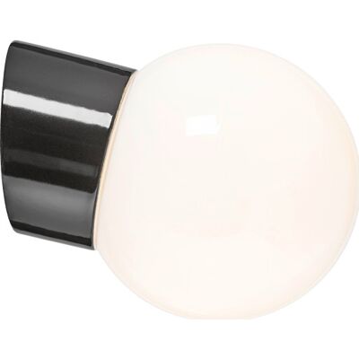 Ifö - Classic Globe 150 - Sort - Udendørs væglampe Ifö - Classic Globe 150 - Sort - Udendørs væglampe