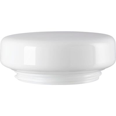 Ifö Skærm "Osten" Blank Opal Gevind 185,5 Mm Ø240 Mm Højde 73 Mm Ifö Skærm "Osten" Blank Opal Gevind 185,5 Mm Ø240 Mm Højde 73 Mm