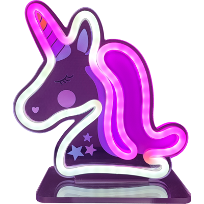 Veli Line Unicorn Neonskilt Veli Line Unicorn Neonskilt