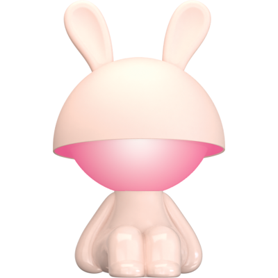 Veli Line Pink Bunny Bordlampe Veli Line Pink Bunny Bordlampe