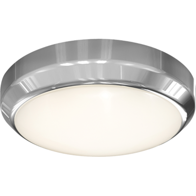 4lite Smart Circular Væg- & Loftlampe, Krom 4lite Smart Circular Væg- & Loftlampe, Krom