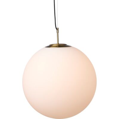 Nielsen Light Nora Cafependel, Opal/messing, Ø50 Cm Nielsen Light Nora Cafependel, Opal/messing, Ø50 Cm