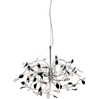 Nielsen Light Pendel Iben 5-Lys Sort-Hvid Nielsen Light Pendel Iben 5-Lys Sort-Hvid
