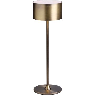 Nielsen Light Bistro Genopladelig Bordlampe, Antik Messing Nielsen Light Bistro Genopladelig Bordlampe, Antik Messing