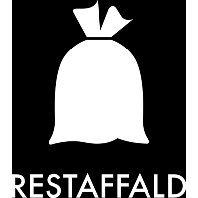 Abena Piktogram Til Restaffald, Selvklæbende, 12x12 Cm, Sort Abena Piktogram Til Restaffald, Selvklæbende, 12x12 Cm, Sort