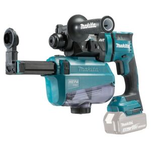 Makita Bore-/mejselhammer Dhr182zwj, 18 V, Med Støvopsamler Dx05